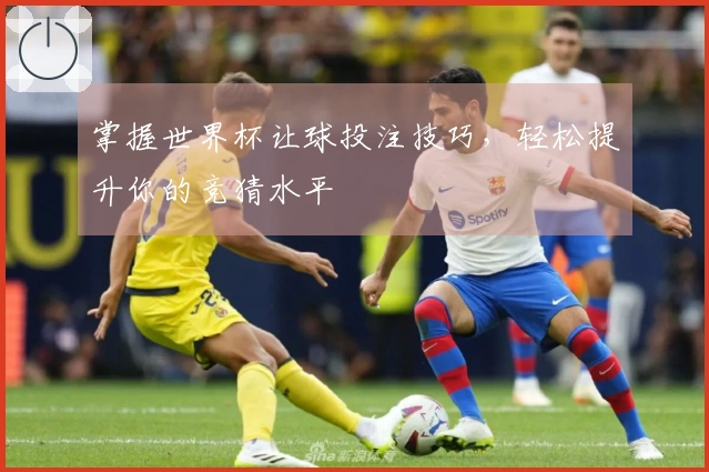 掌握世界杯让球投注技巧，轻松提升你的竞猜水平